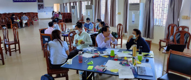 Workshop mentoring skills in Cambodia