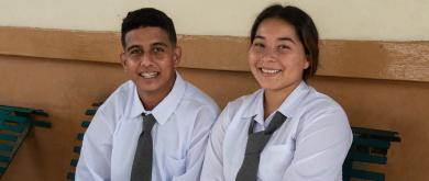 TVET students in Ecuador