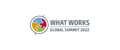 What Works Global Summit 2022 banner