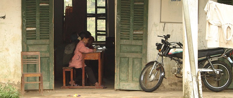 Vietnam, 2008: Actieve deelnemers in onderwijs en landbouw