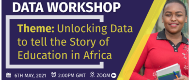 Banner Unlocking Data to tell the Story of Education in Africa workshop