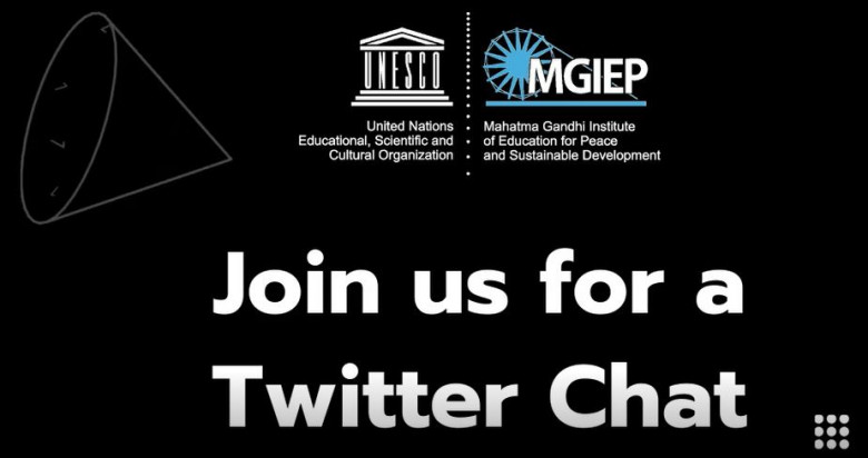 MGIEP Twitter chat banner
