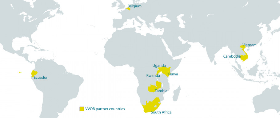 VVOB partner countries 2022