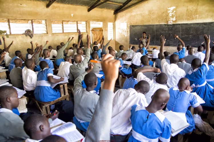 Learners in an interactive classroom session