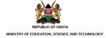 Ministry of Education, Science and Technology, Kenya logo.